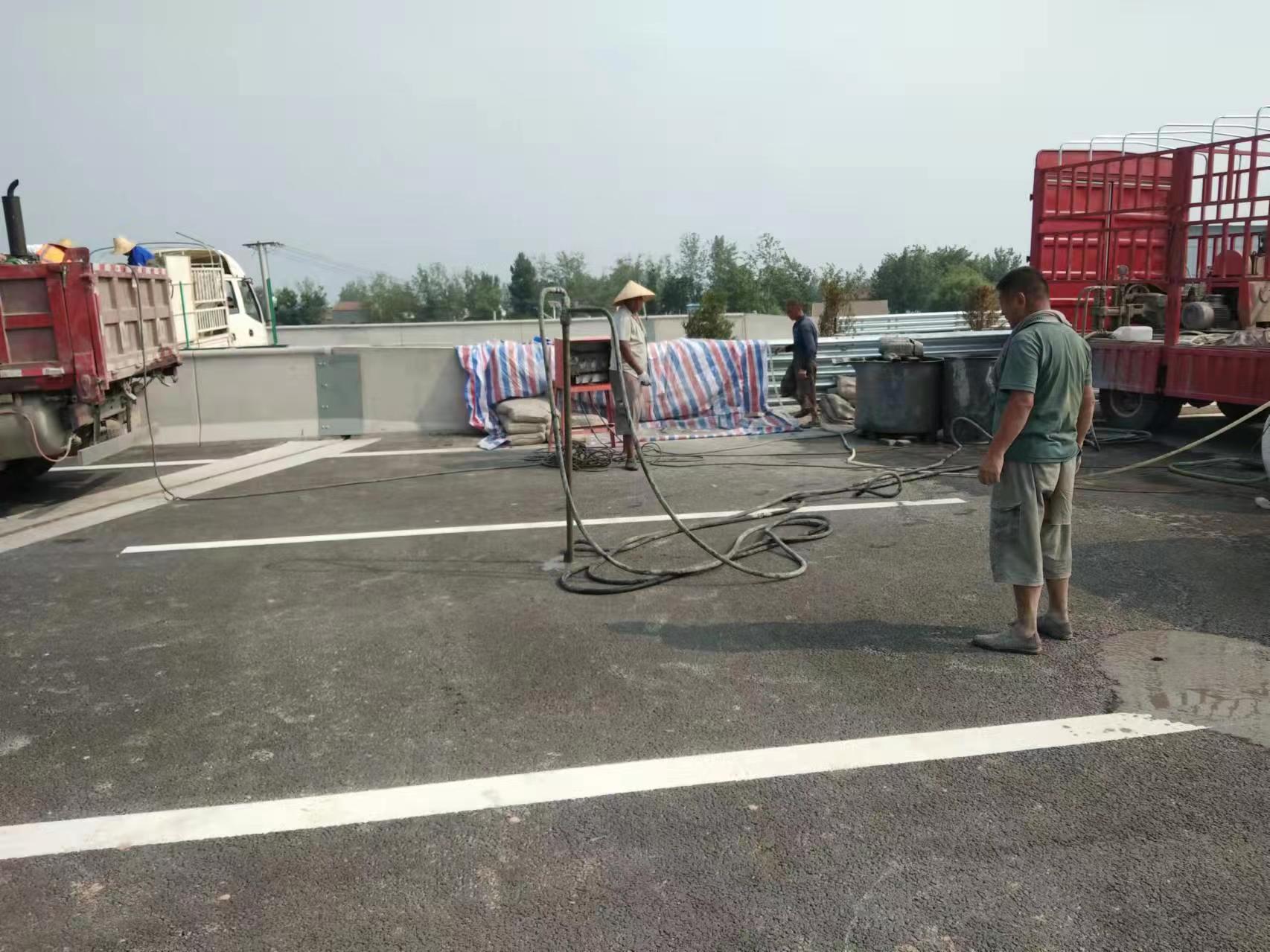 前海街道路基注浆