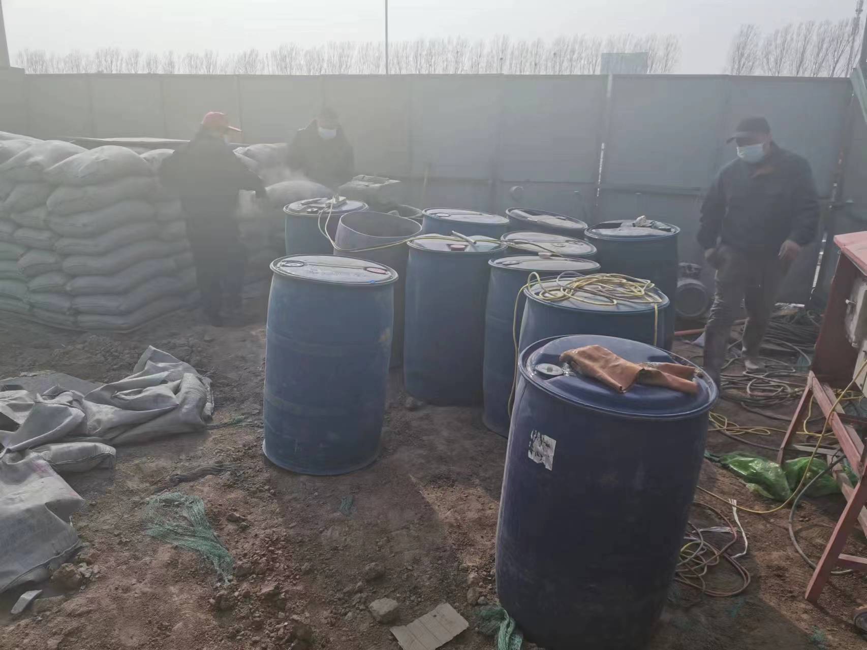 前海街道水泥注浆